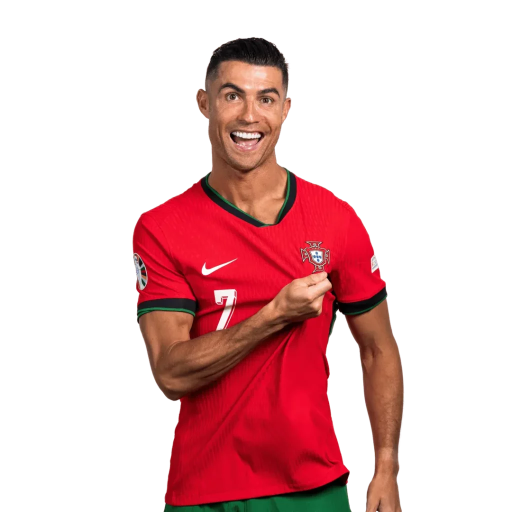 Cristiano Ronaldo en match de football, attaquant et légende du football
Cristiano Ronaldo célèbre un but lors d’un match de football
Photo de Cristiano Ronaldo : star du football et meilleur buteur
Cristiano Ronaldo en action sur le terrain, football professionnel
Cristiano Ronaldo avec le maillot de son club, icône du football